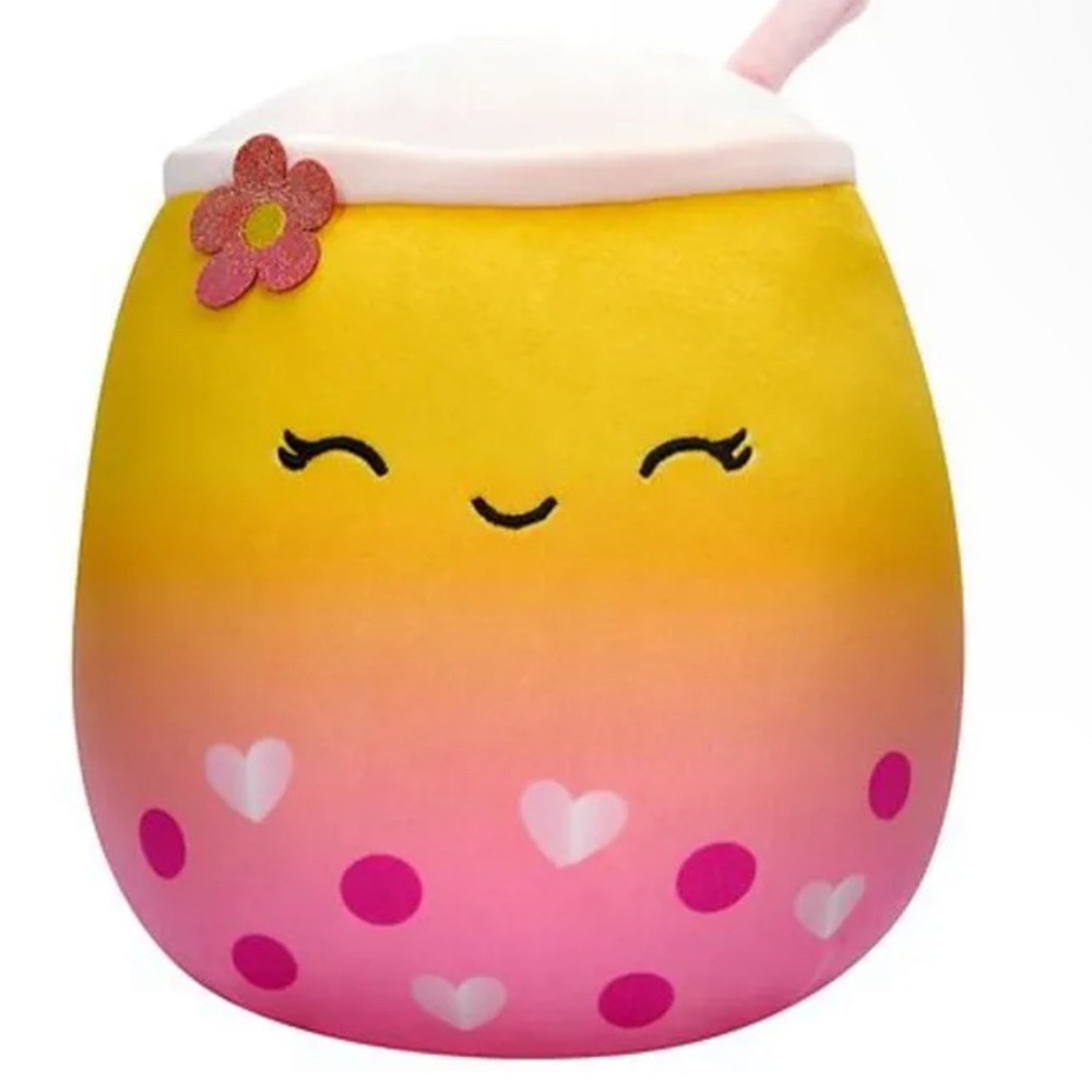 Squishmallows Bergit the Boba Tea 11" Stuffed Plush